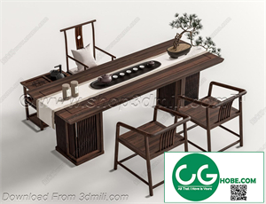 Tea Room 16 3D Model